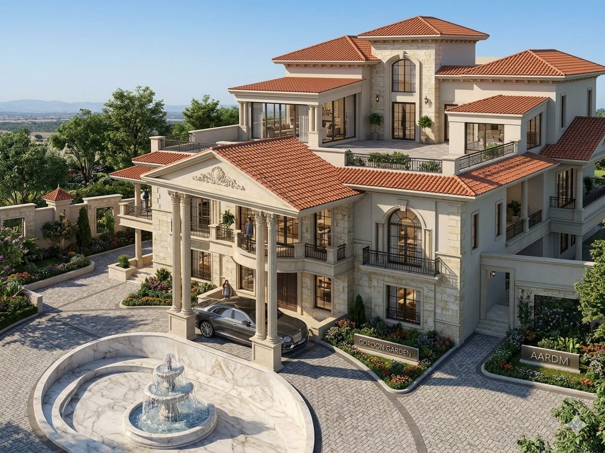 Luxury residential estate — property valuation